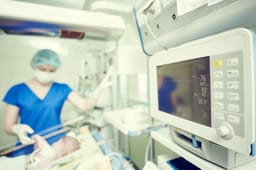 ICU in hospital 