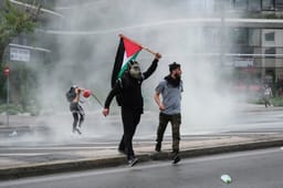 Pro-Palestine Protest in Athens
