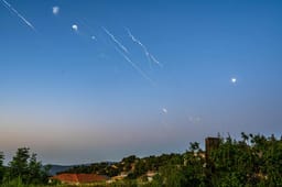 Missiles en route to israel