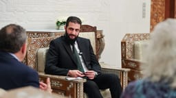 Syria's leader Ahmad al-Sharaa