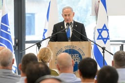 Netanyahu speaking to Shin Bet