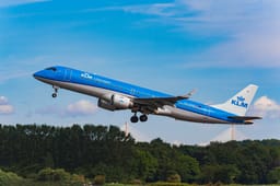KLM Airline flight