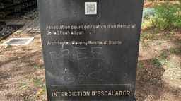 Hate mark left in Lyon
