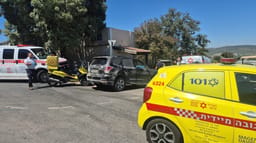 Scene of the stabbing attack, Kibbutz Tzuba, 12 September 2025