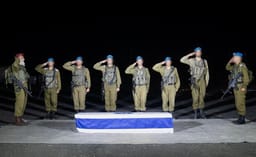Coffin of Hostage remains returned to Israel 