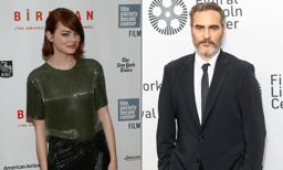 Emma Stone and Joaquin Phoenix