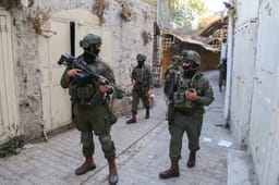 IDF soldiers guard Hebron, 25 October 2025
