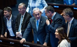 Israeli Government members with Benjamin Netanyahu