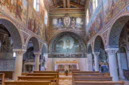 View of the Beit Jamal monastery, a Catholic monastery run by Salesian priests and brothers near Beit Shemesh. May 21, 2025.