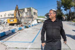 Ben Gvir tours the scene, January 20, 2026