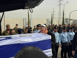 Ran Gvili's father says goodbye