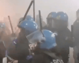60 Police Officers Injured by Fireworks in Milan