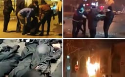 Iranian civilian's slaughtered during the protests