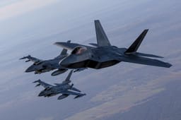 F-22 raptors