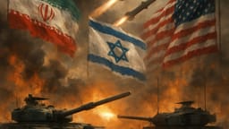 Iran, Israel and US at war