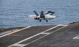 Taking off for Epic Fury mission