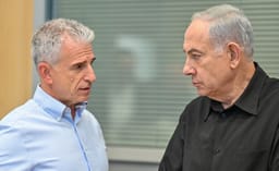 Mossad Chief David Barnea and Prime Minister Netanyahu