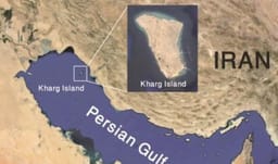 Kharg Island off of Iran