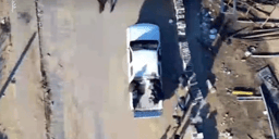Hanas terrorists in pickup truck