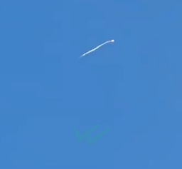 Iranian ballistic missile, March 26, 2026