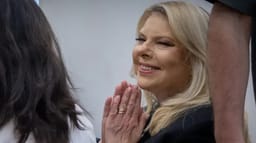 Sara Netanyahu, wife of Israeli Prime Minister Benjamin Netanyahu