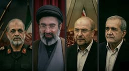 Pezeshkian, Qalibaf, Khamenei