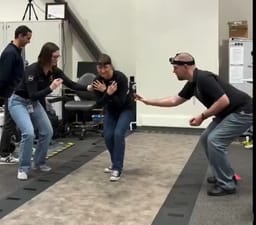 Christina Koch re-learns how to walk