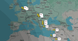 U.S. Air Force Airlift to Middle East Surges Overnight