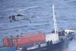 US Navy boards tanker
