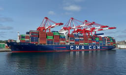CMA CGM container ship