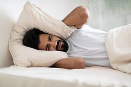 Tired man