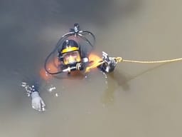 ZAKA diver find missing phones in Yarkon river