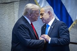 Trump talks to Bibi