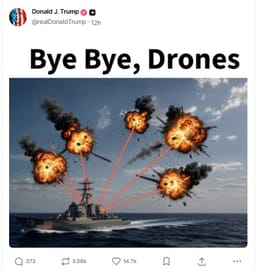 Trump taunts Iran