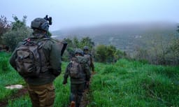 IDF soldiers operate in South Lebanon 