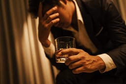 Drunk man (Illustrative only)