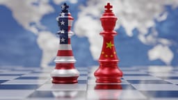 USA, China (chess pieces)