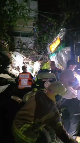 Horrific accident in Tel Aviv