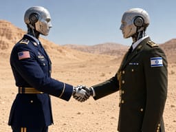 The future of Israel-US military cooperation might be robots in a desert.