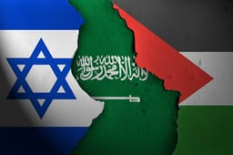 Israel, Saudi Arabia, Gaza