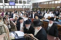 Atzeres for Refuah shleima for Rav Kook