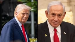 President Donald Trump and Israeli PM Benjamin Netanyahu