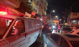 Scene of double murder in the North