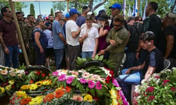 Funeral of Cpt Eitan Lemberg, HYD