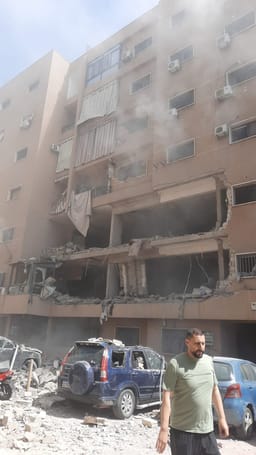 Israel Strikes Hezbollah Command Posts in Beirut's Dahiyeh