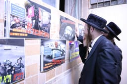 Conference discussing and protesting light rail in Jerusalem