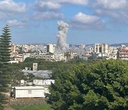 IAF strikes in Lebanon