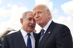 President Donald Trump and Israeli PM Benjamin Netanyahu