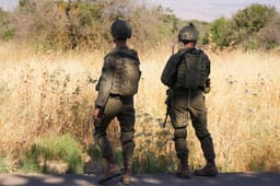 Soldiers in Ramim Ridge area after Hezbollah terrorist infilitration. June 9, 2026