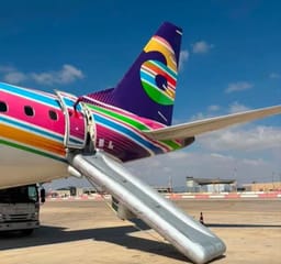 Arkia flight deploys emergency slide